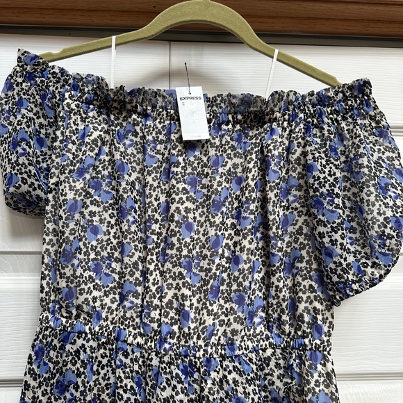 Express Floral Dress - Picture 2 of 3